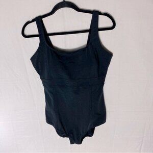 Roots Classic Black One Piece Bathing Suit Swimsuit 16